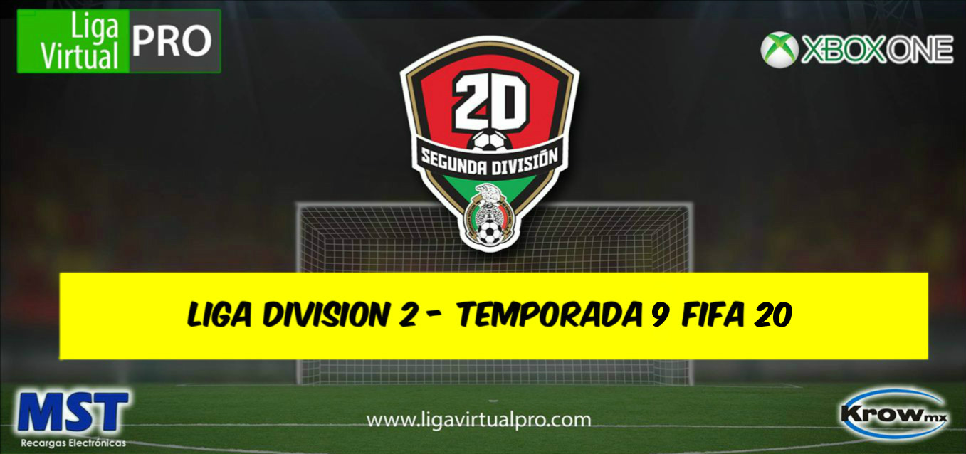 Logo-LIGA DIVISION 2 - TEMPORADA 9 FIFA 20